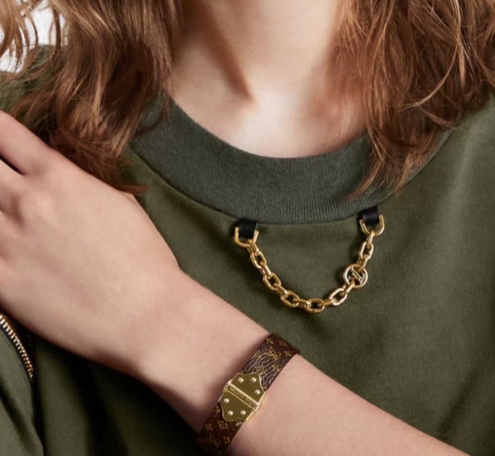 Louis Vuitton Nano Monogram Bracelet sz 19 *ALL INCLUSIVE*
